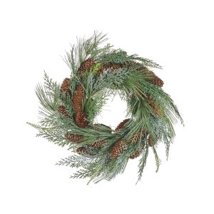 Grinalda de natal asturia 34 cm verde