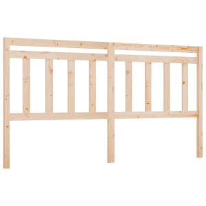 vidaXL cabecero de cama madera maciza de pino 206x4x100 cm
