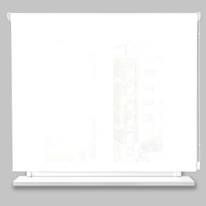 Estor enrollable screen basic 5% blanco 80x150cm.
