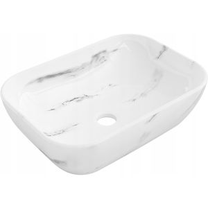 Lavatório de pousar 45,5x32,5x13,5 cm, branco