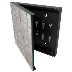 Armário de chaves decorativa 30x30x5, abertura à esquerda tulup