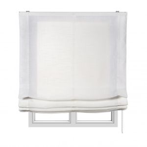 Estores de rolo sem varetas estore translúcido transparente branco 150x250
