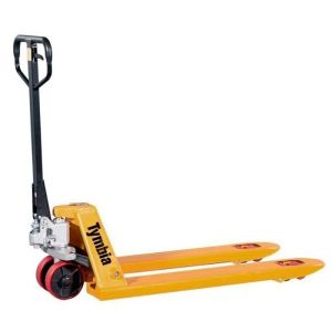 Porta-paletes manual TYMBIA com rodas em poliuretano 1150x540mm, 2500kg