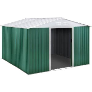 Depósito para jardim de metal "rosas" 7.06 m²