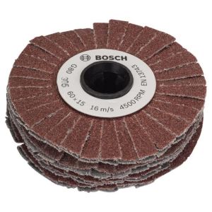 Cilindro abrasivo Bosch - (acessório para texoro, grão 80, largura 15mm, ma