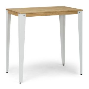 Mesa de bar lunds 80x140x110 bl-na