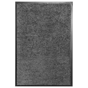 Tapete de porta lavável 40x60 cm antracite pt4335