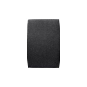 Cabeceira de cama estofada de 90 cm - tela fosca black - preto