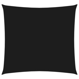 Para-sol estilo vela tecido oxford quadrado 2x2 m preto