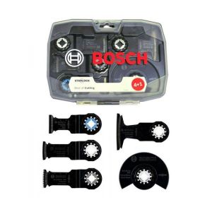 Coffret com 5 lâminas para ferramentas oscilantes starlock melhor para cort