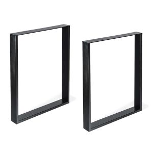 Rei | conjunto de 2 pés para mesas estilo industrial | 580x80x712mm | feito