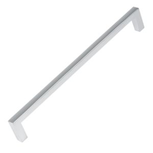 Puxador 192mm cromado matt, lote de 12