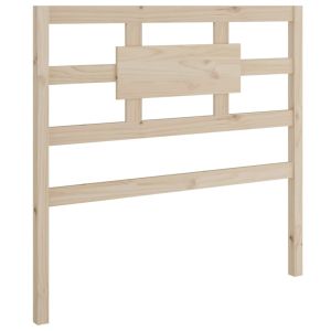 vidaXL cabecero de cama madera maciza de pino 80,5x4x100 cm