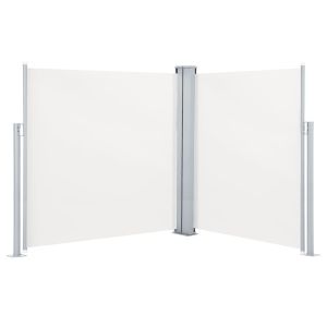Toldo lateral retrátil 140x600 cm creme