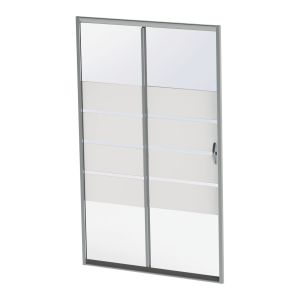 Ondee - porta shiva - portas de correr - acabamento branco - 140x190cm