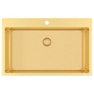 Gurari terra100 m evier aspect dourado nobre