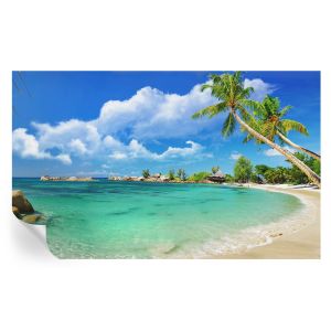 Papel de parede vinílico paraíso tropical 416x254 tulup