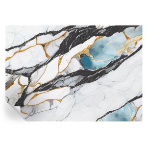 Papel de parede autocolante mármore elegante 208x146 tulup