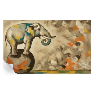 Papel parede adesivo elefante abstrato 416x254 tulup