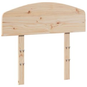 vidaXL cabecero de madera maciza de pino 90 cm