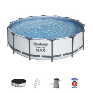 Conjunto de piscina desmontável bestway® steel pro max™ de 4,27m x 1,0