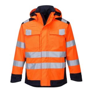 Portwest - casaco de chuva multi normas arco elétrico hv