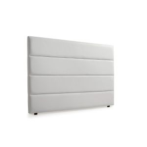 Cabeceira estofada genova pele sintética 210x120x8 cm - moonia