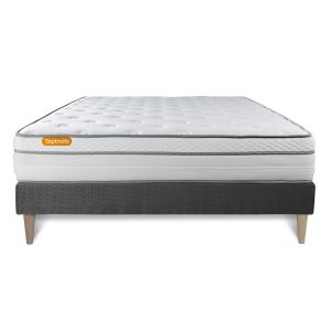Conjunto de colchão e base 140x190 cm - memo luxe