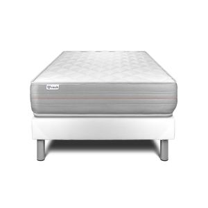 Pack sommier colchão vitalmemo 120 x 200 cm sommier em kit branco