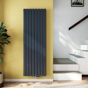 Emke radiador água quente aço plano camada dupla antracite 180x62 cm