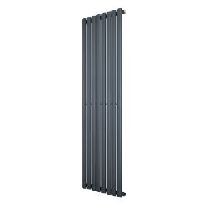 Radiador de coluna simples oval – 1600 mm x 480 mm – cinza antracite