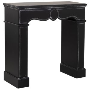 Moldura de lareira madeira 100x40x100h cm
