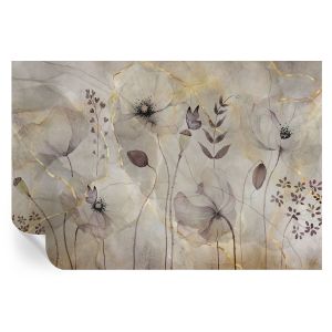 Papel de parede autocolante flores delicadas 104x152 tulup