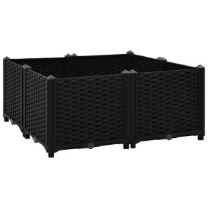 vidaXL arriate 80x80x38 cm polipropileno