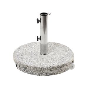 Base para guarda-sol cerzeto redonda cinzento 30 kg