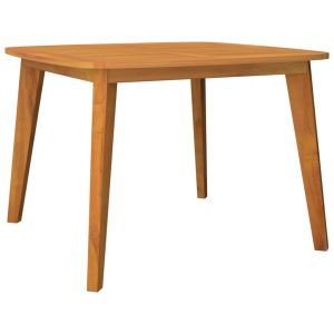 Mesa de jardim 110x110x75 cm madeira de acácia maciça