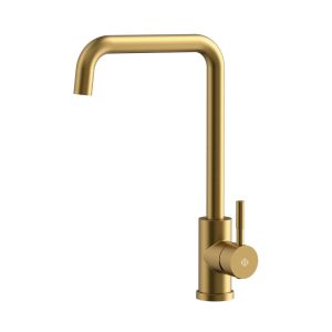 Misturador de cozinha monocomando noah dourado pvd