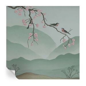 Papel de parede vinílico serenata japonesa 250x250 tulup