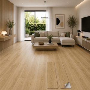 Arquiservi - Piso Vinílico Autoadesivo em PVC Carvalho Dourado 20 m²
