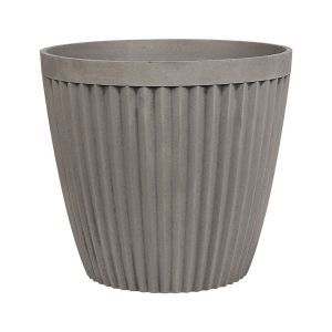Vaso poka 36 cm taupe