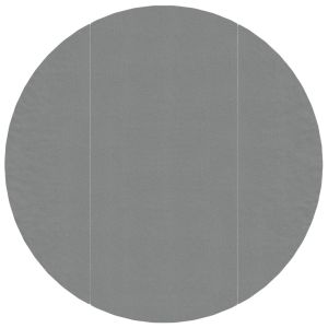 vidaXL tapiz de suelo piscina geotextil de poliéster gris claro ø306cm