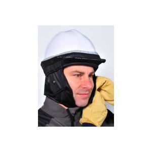 Chapéu anti-frio singer para capacete de construção interna com prendedor a