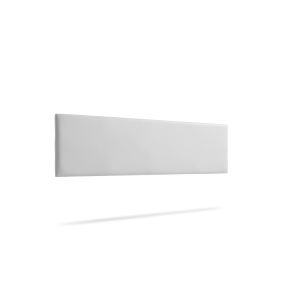 Cabeceira estofada nova pele sintética 100x50x5 cm - moonia