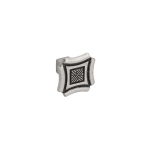 Puxadores para móveis, zamac, 34 x 24 mm de diâmetro, conjunto de 6