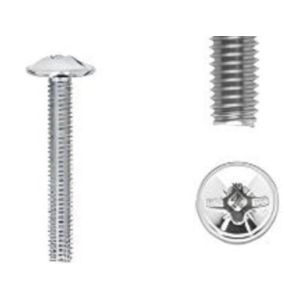 Kit contendo 25 parafusos zincados m4x275 mm