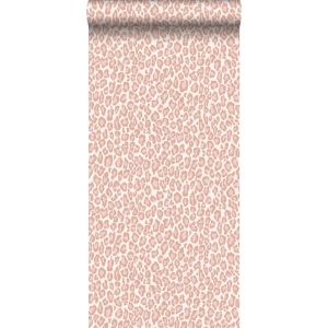 Walls4you papel de parede pele de leopardo cor-de-rosa - 53 cm x 10.05 m