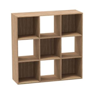 Unidade de prateleiras 9 compartimentos 100,5x32x100,5cm 7house
