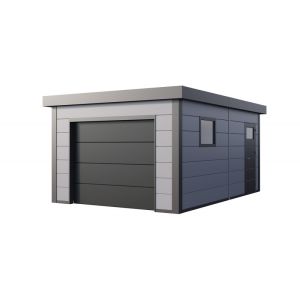 Garagem metálica nh1 | cinza claro | 537 x 357 | novo habitat