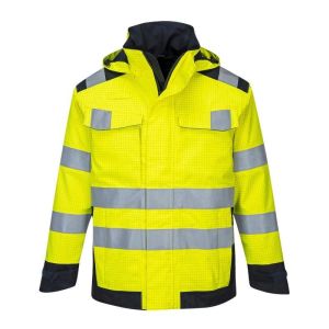 Portwest - casaco de chuva multi normas arco elétrico hv