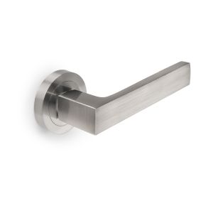 Emuca jogo de puxadores para portas interioresmackay, com roseta d.50mm,